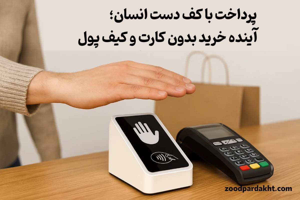 زودپرداخت-zoodpardakht/پرداخت با کف دست در فروشگاه بدون نیاز به کارت یا کیف پول